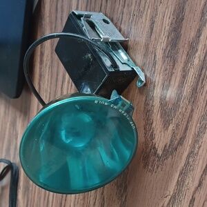 Polaroid Vintage 60s Model 268 Land Camera Flash No Bulb, green
